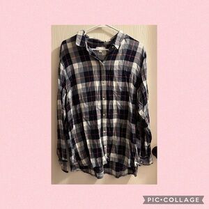 GAP Fitted Boyfriend Shirt